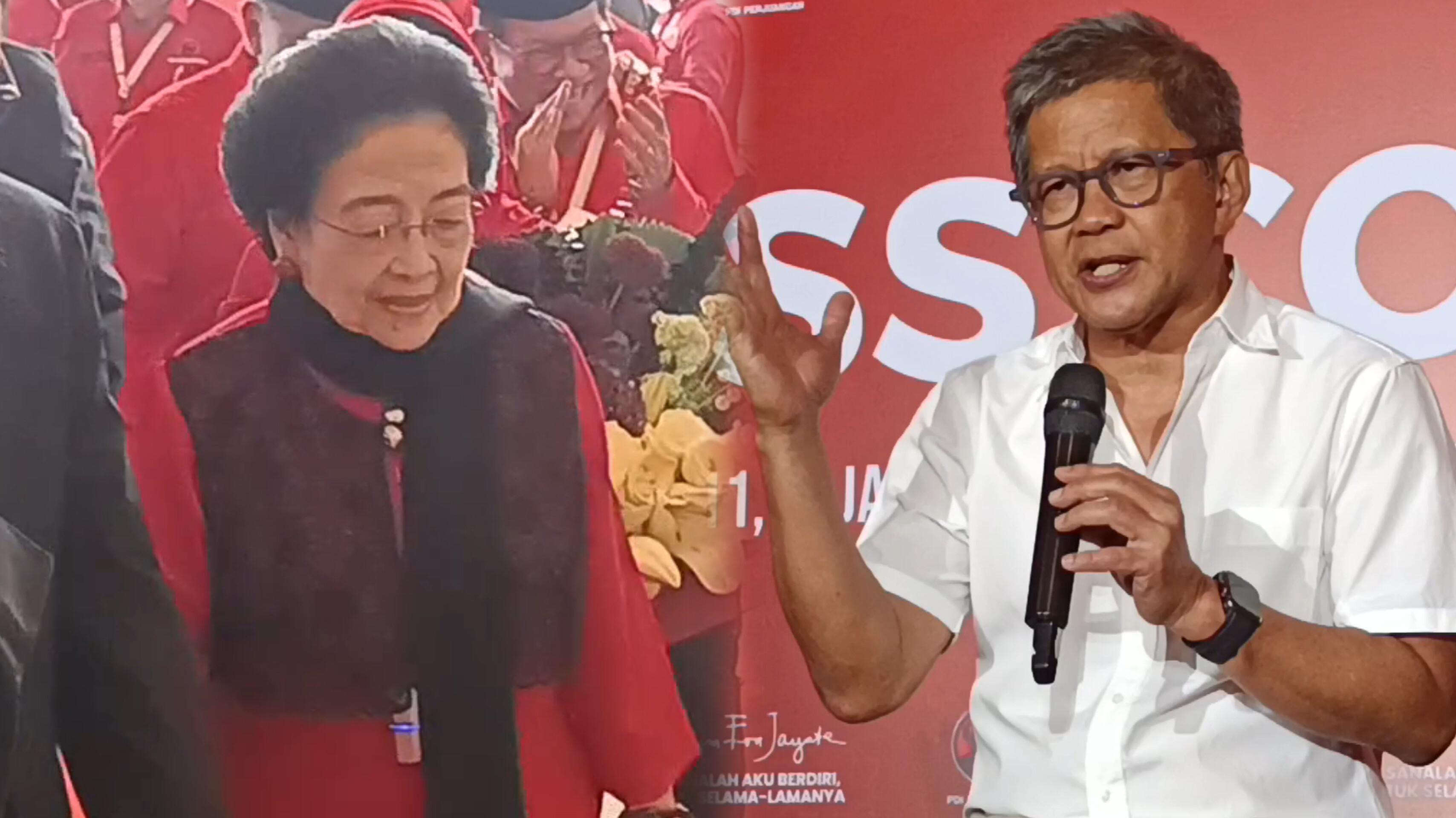 Rocky Gerung Ngerasa Kayak Kuliah, Anggap Pidato Megawati di Rakernas PDIP Jernih, Tulus, dan Berani