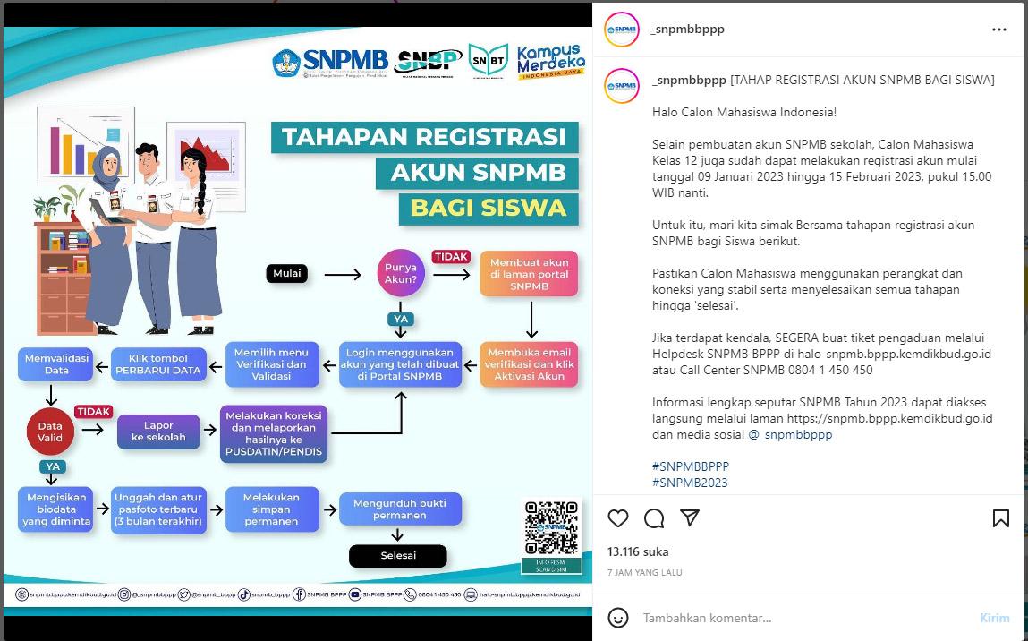 Cara Registrasi Akun SNPMB untuk Daftar SNBP 2023, Disertai Solusi Jika Salah Input Data