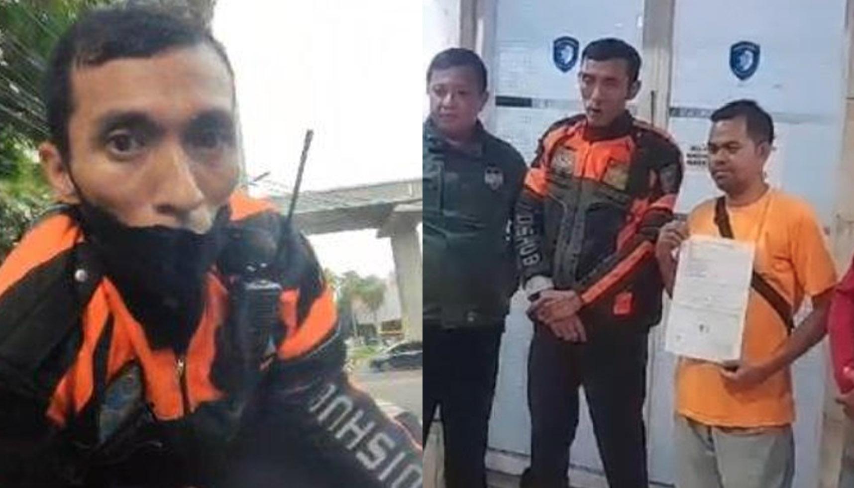 Pengakuan Petugas Dishub yang Nyangkut di Kap Mobil, Ternyata Selamat Berkat 2 Pengendara Motor