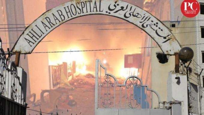 Suasana Beberapa Jam di Rumah Sakit Gaza Sebelum Dibom Israel, Anak-anak Sedang Bahagia Bermain