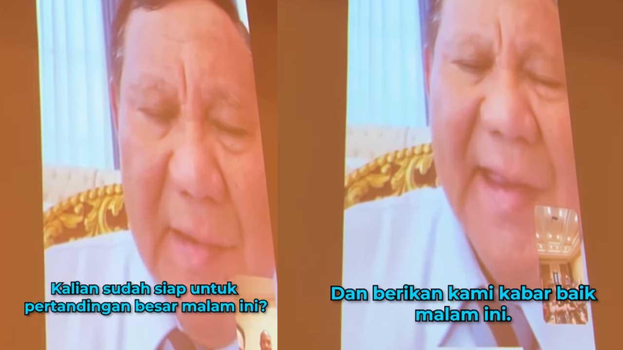 Prabowo Video Call Kluivert Jelang Laga Timnas Indonesia Vs Arab Saudi, Pertanyakan Kesiapan