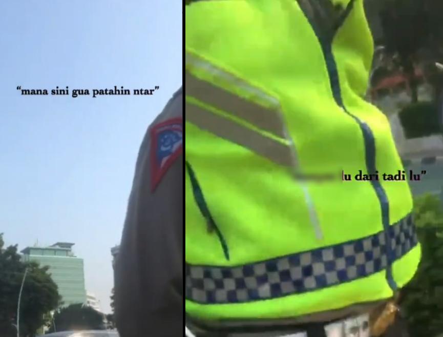 Kronologi Polisi Memaki Pengendara Motor 'Monyet', Berawal dari Coba Langgar Lampu Lalu Lintas