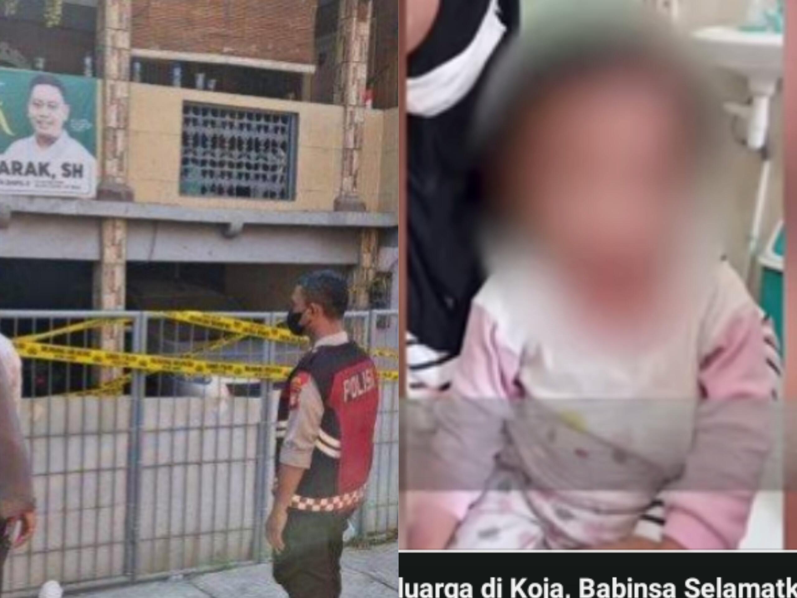 Sigapnya Warga Beri Makan Balita yang Hidup Bareng Jasad Ayah di Koja, Lahap Pakai Nasi Telor Cepok