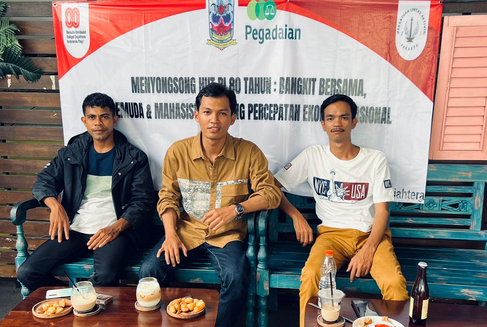 Sambut HUT ke-80 Kemerdekaan RI, Aktivis Jakarta Dorong Keterlibatan Pemuda Bantu Percepatan Ekonomi