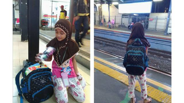 Usai Kisahnya Viral, Gadis Penjual Tisu di Stasiun Cawang Dapat Bantuan dari Para 'Malaikat Langit'