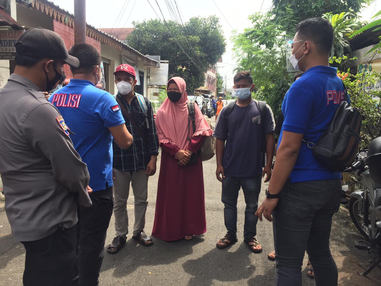 Baru Pulang Mudik, 11 Warga Jakarta Selatan Ikuti Tes Swab Antigen yang Digelar Polres Jaksel
