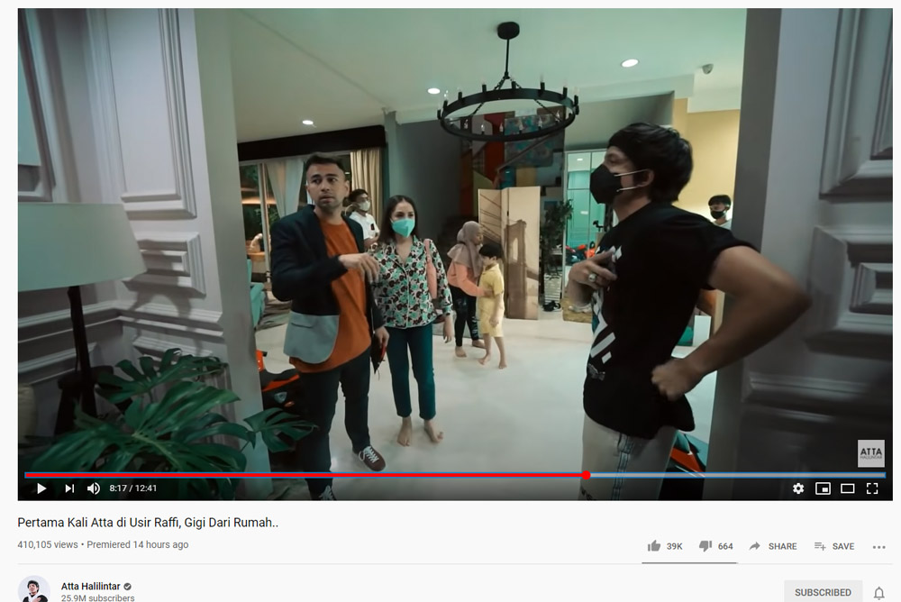 Rencananya Tak Sesuai, Atta Halilintar Panik Diprank Raffi Ahmad dan Nagita Slavina: Jahat Sumpah!