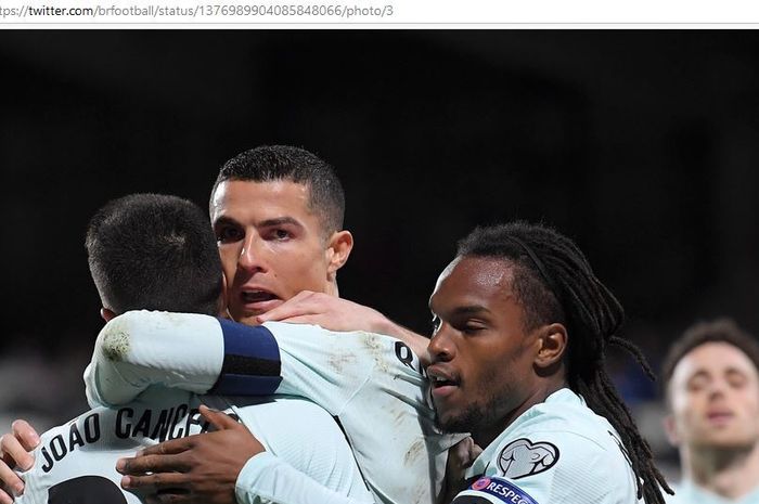 Link Live Streaming Timnas Spanyol vs Portugal Jelang Euro 2020, Cristiano Ronaldo Panaskan Mesin