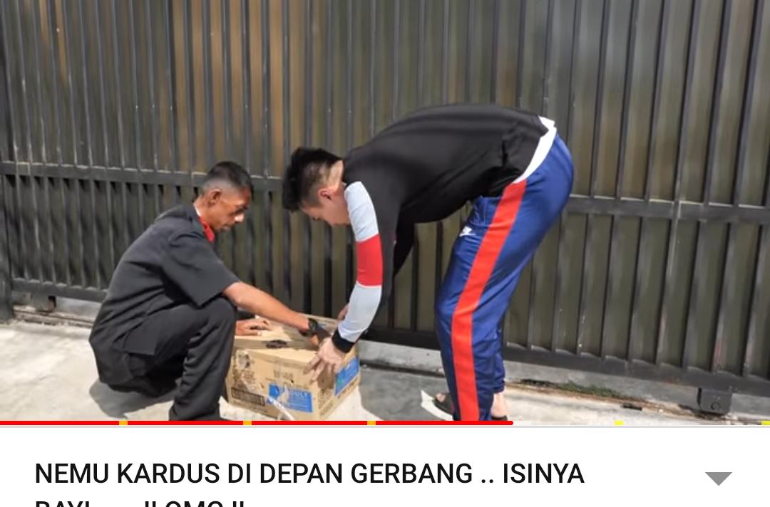 Temukan Kardus Mencurigakan di Depan Kantor, Baim Wong Kaget Lihat Isinya: Siapa yang Taruh Ya?