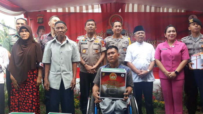 Sambut HUT ke-72 Bhayangkara, Jajaran Polda Metro Jaya Adakan Bakti Kepolisian di Tanjung Priok