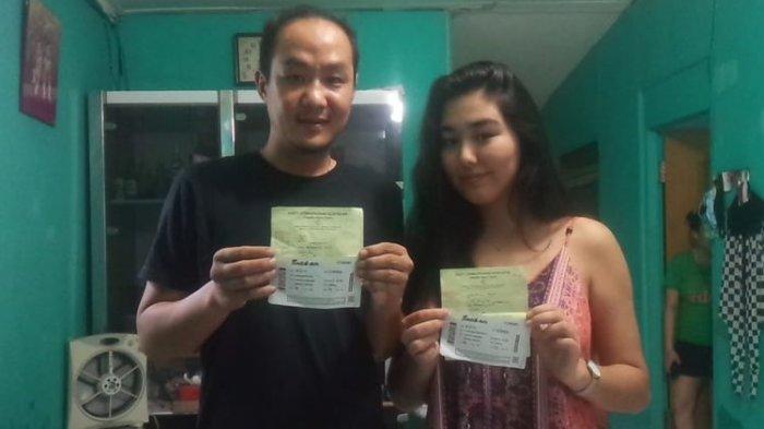 Benih Cinta Gadis Kirgiztan kepada Edo Junaidi, Berawal dari Liburan ke Bali Berujung Lockdown