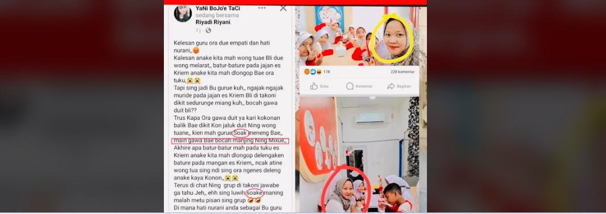 Heboh Guru di Indramayu Dicaci Maki Wali Murid Perkara Es Krim Mixue, sampai Disebut Tak Punya Hati