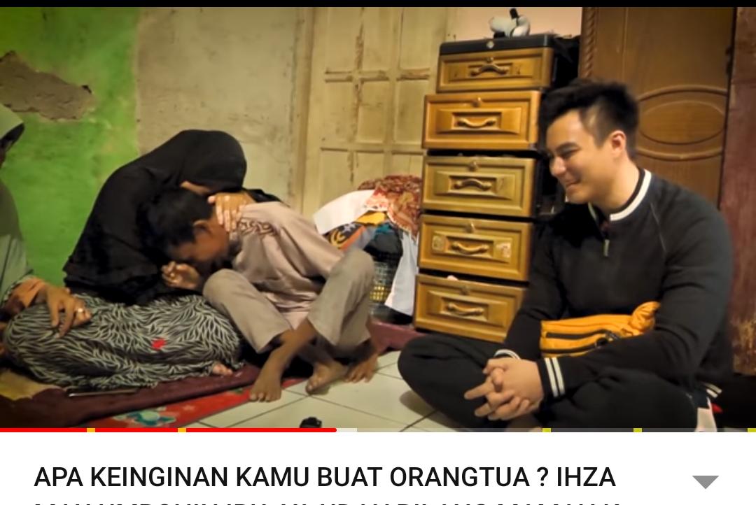 Kisah Pilu Ihza Dibully Sejak SD Karena Tumor di Wajahnya, Baim Wong Wujudkan Impian Umrah Sang Ibu