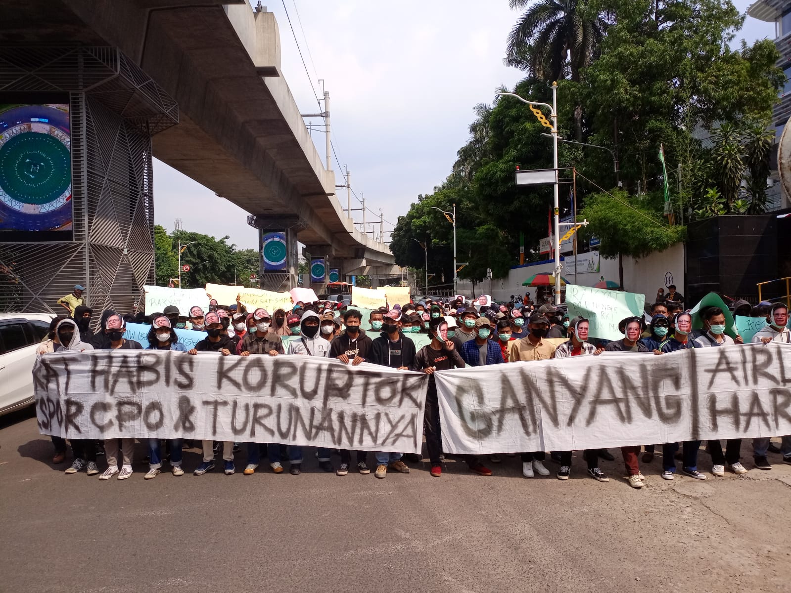 Mahasiswa Desak Kejagung RI Tuntaskan Kasus Korupsi CPO