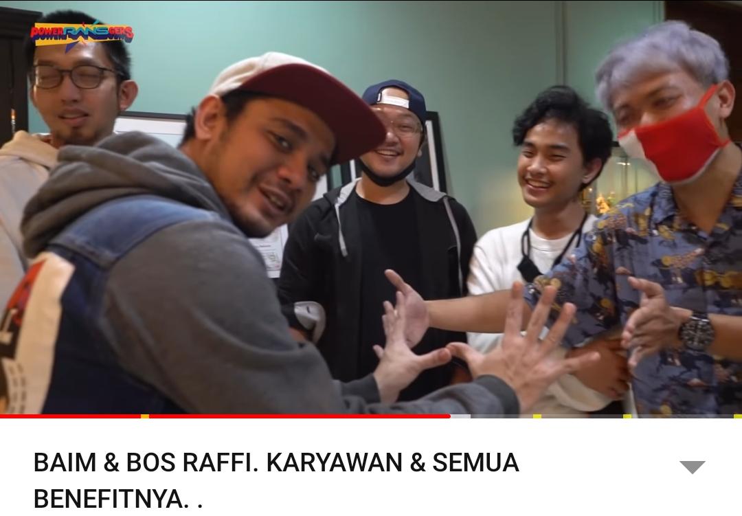 Baim Wong Beri Bonus Uang ke Karyawannya Sampai 'Dua Jengkal', Tim Raffi Ahmad Kaget: Dibagi Kemana?
