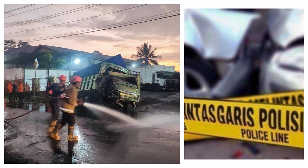 Kecelakaan Hari Ini di Wonosobo, Minibus Hiace dan Truk Adu Banteng, Sopir Terjepit