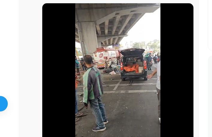 Video Kecelakaan Maut di Cibubur, Perekam Syok: Inalillahi, di Kolong Truk Masih Banyak Orang