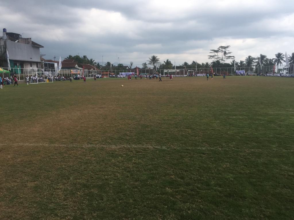 Rumput Lapangan Lodaya Sakti Banyak yang Mati, Begini Tanggapan Kades Cisayong