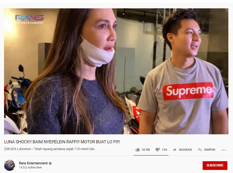 Akui Kantor Baim Wong Jauh Lebih Keren dari Raffi Ahmad, Luna Maya: Kantornya Raffi Busuk