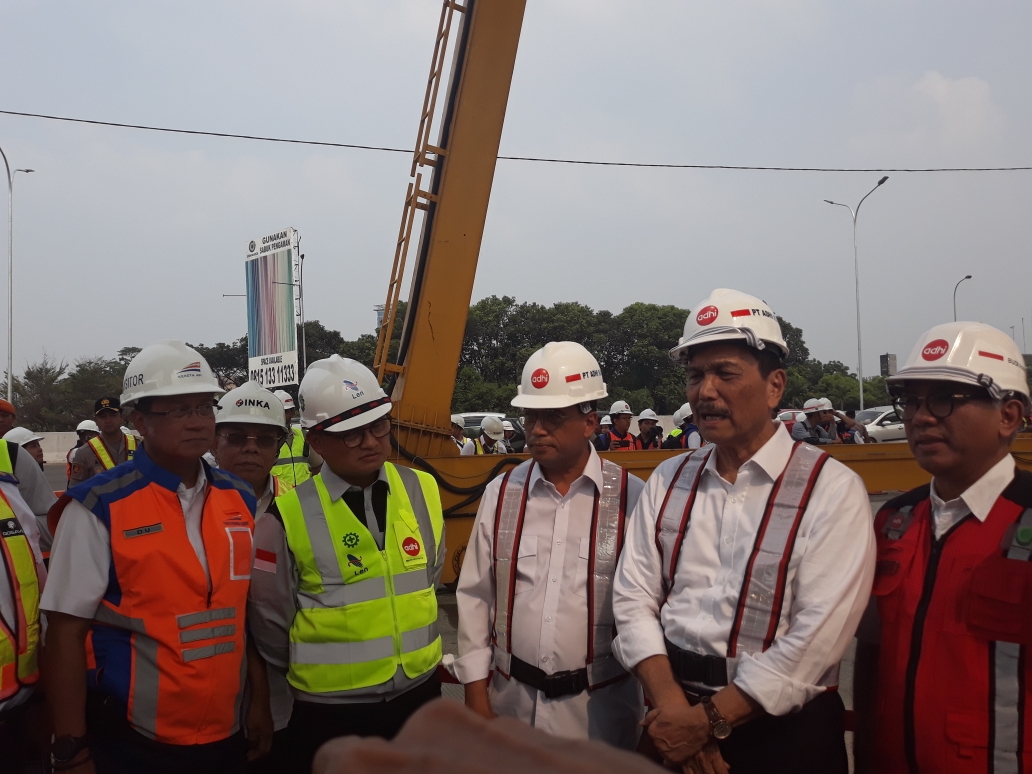 Proyek LRT Jabodebek, Luhut Pandjaitan: Hampir Semua Buatan dalam Negeri