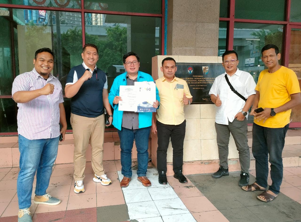 Kemenkumham Berikan Hak Cipta Slogan Investor of Change Pemuda Indonesia Kepada DPP KNPI