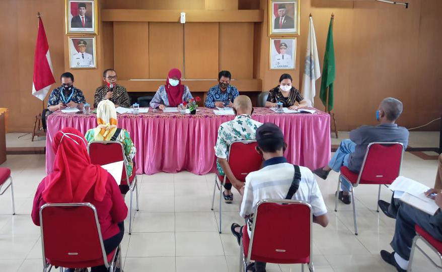 Kelurahan Koja Verifikasi Data 2.121 Warga yang Daftar Sebagai Fakir Miskin dan Orang Tidak Mampu