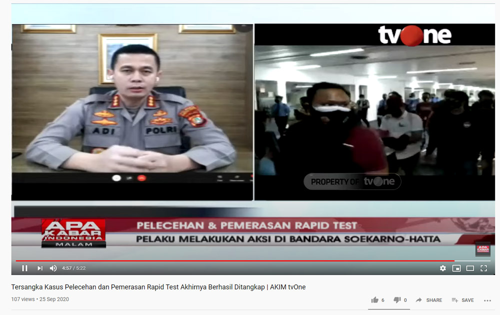 Kasusnya Viral di Medsos, Pelaku Pelecehan Rapid Test di Bandara Soekarno-Hatta Kabur ke Kampung