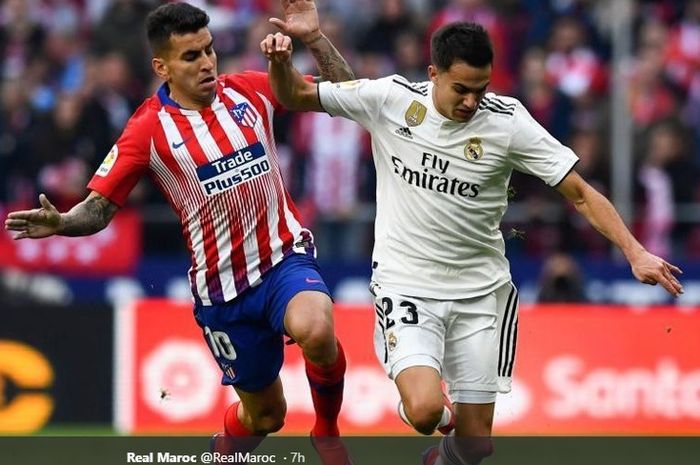 SEDANG BERLANGSUNG Live Streaming Real Madrid vs Atletico Madrid, Los Blancos Tertinggal Jauh
