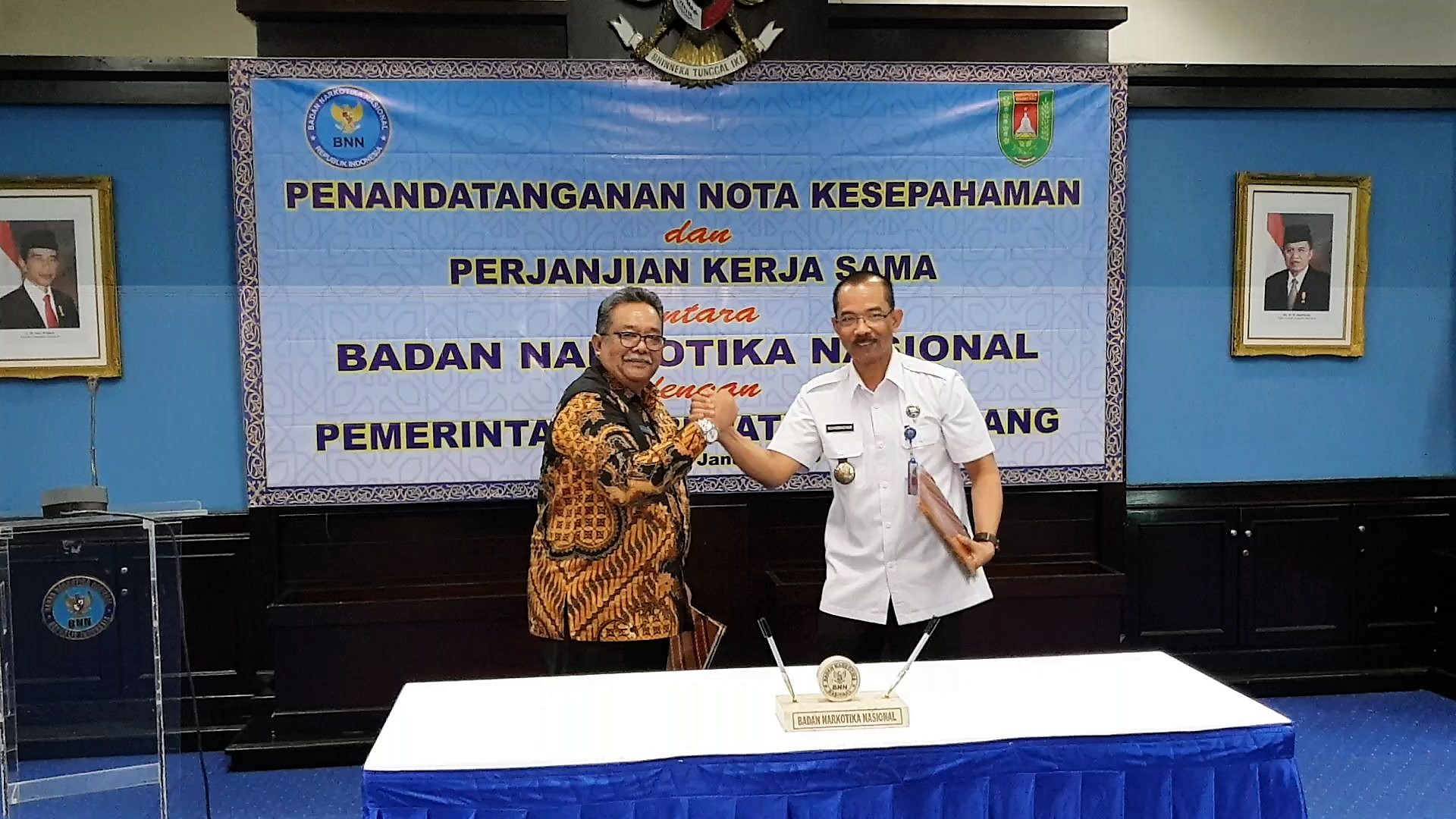 BNN dan Kabupaten Magelang Jalin Kerjasama Berantas Peredaran Narkotika