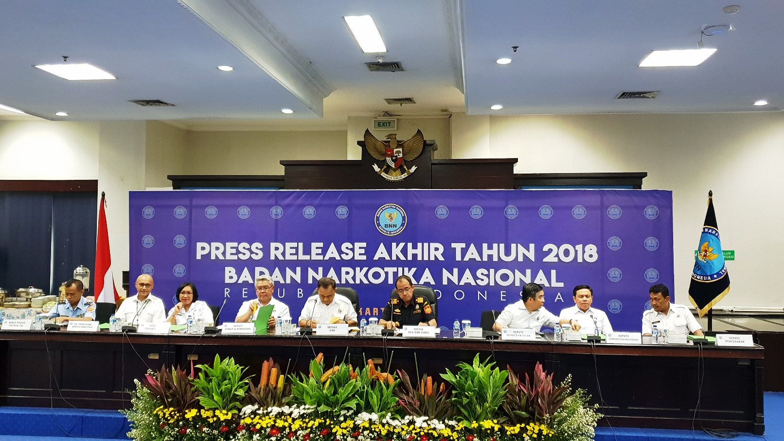 Sepanjang Tahun 2018, BNN Ungkap 914 Kasus Narkoba dan Tangkap 1.355 Tersangka