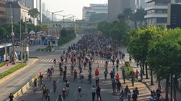 Ada Pengamanan Khusus Kawasan GBK, CFD di Jalan Sudirman-Thamrin dan Harmoni Pekan Ini Ditindakan