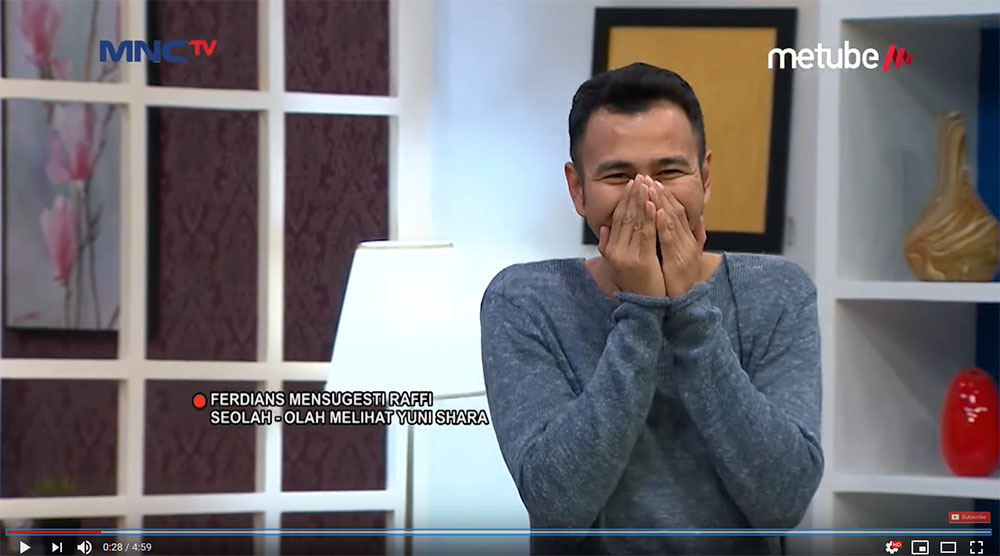 Kaget Kedatangan 'Yuni Shara' Jadi Bintang Tamu, Raffi Ahmad Malu dan Bilang Ini ke 'Nagita Slavina'