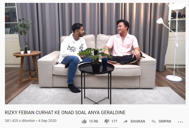 Dikaitkan dengan Penyebab Putusnya Anya Geraldine dan Kekasih, Rizky Febian: Bokap Gue Sampai di-DM