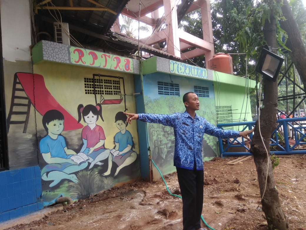 RPTRA Terminal Jadi Wahana Bermain Anak di Terminal Kampung Rambutan