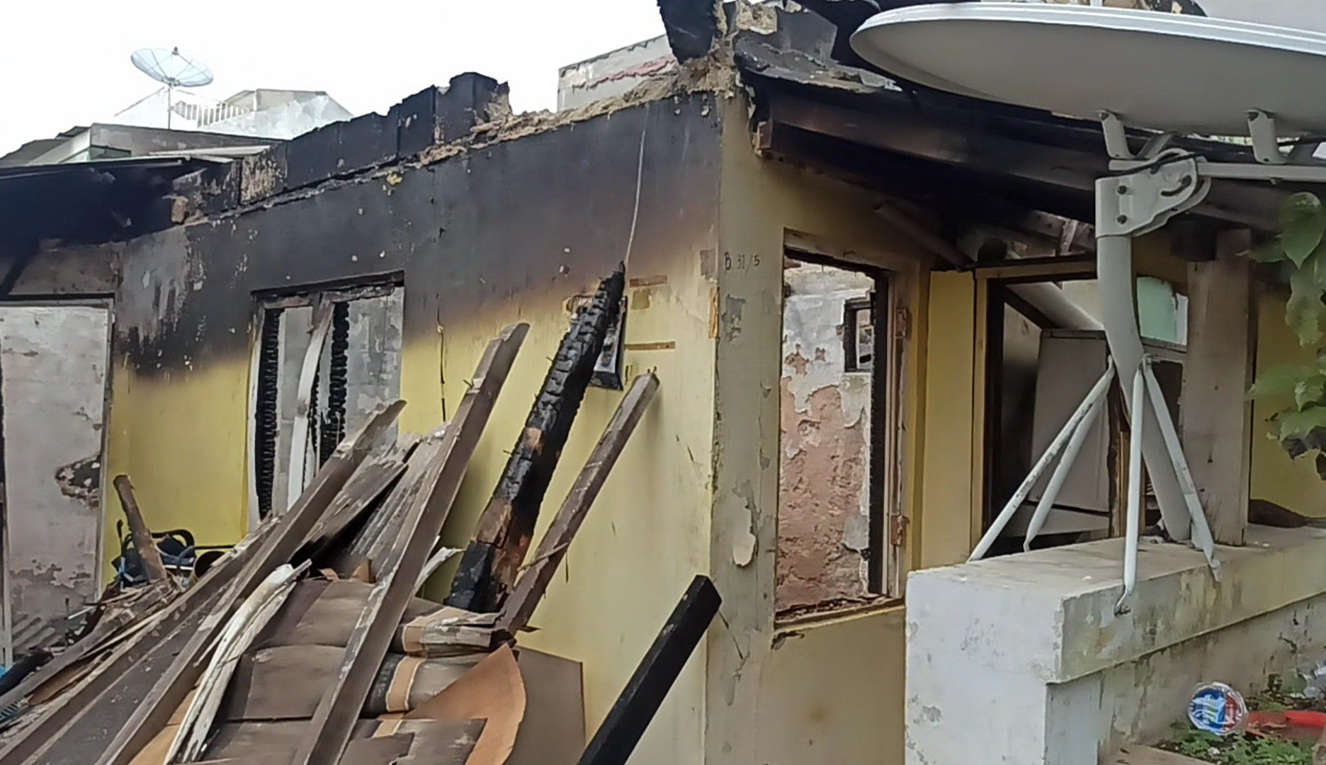 Kebakaran di Sunter, Ibu dan Anak Meninggal Dunia Karena Terbakar dalam Posisi Berpelukan