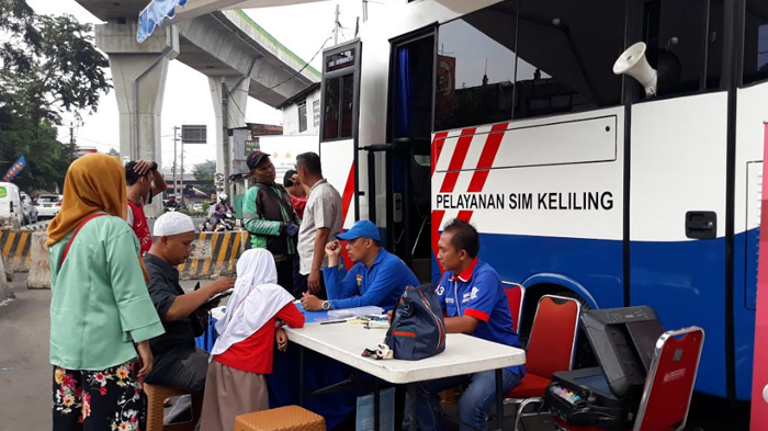 Daftar Lokasi SIM Keliling di Jakarta Kamis 25 Maret 2021, Berada di Empat Wilayah Ibu Kota