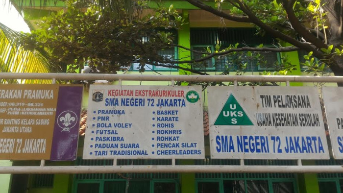 SMAN 72 Jakarta Buka 7 Rombongan Belajar: Kuotanya 252 Kursi