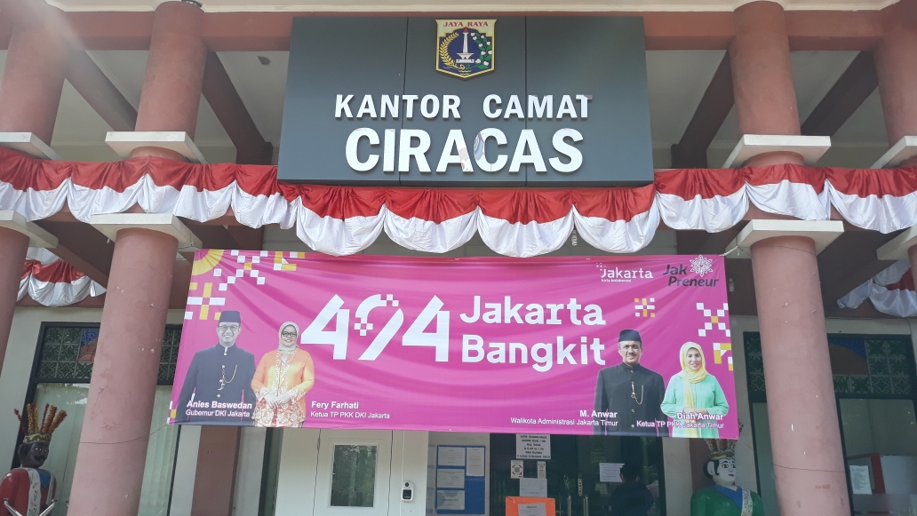 Kantor Kecamatan Ciracas Dibuka Setelah Ditutup karena Pegawainya Positif Covid-19