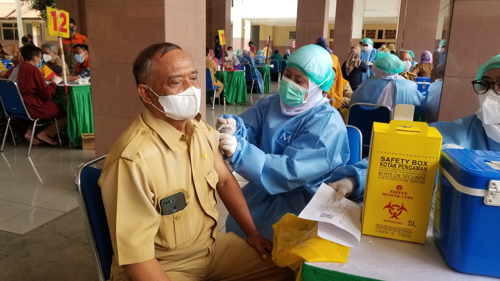 Sudah 12 Ribu Warga Kota Tangerang Divaksin Booster dalam Sepekan