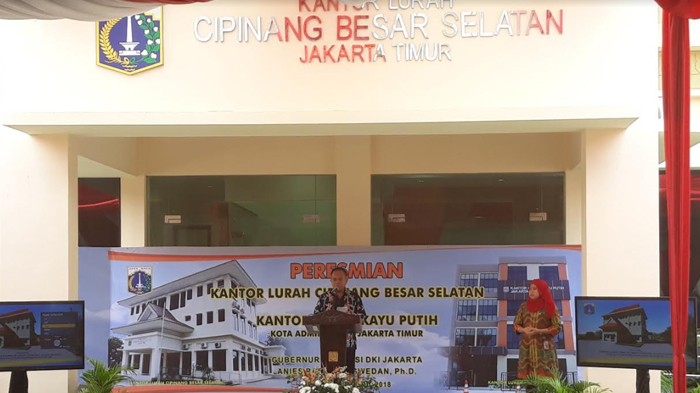 Wali Kota Jakarta Timur Targetkan 5 Kantor Lurah Direnovasi di 2018