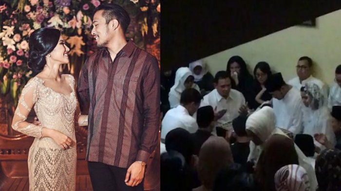 Libra Akila Terisak-isak Dihari Pernikahan, Benarkah Ia Menikah Dihadapan Jenazah Sang Ayah?