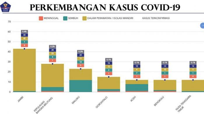 Jambi dan 3 Provinsi Ini Tanpa Kasus Meninggal Dunia Akibat Virus Corona