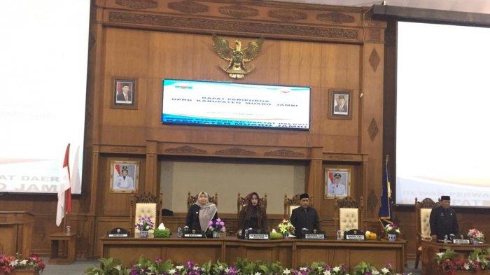 DPRD Muarojambi Gelar Sidang Paripurna Putuskan 19 Ranperda