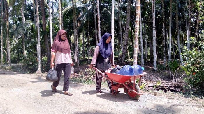Krisis Air Bersih, Warga Muara Sabak Timur Minta Bantuan Tedmond untuk Tampung Air Hujan