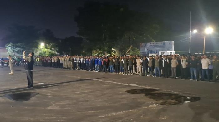 Kejar Geng Motor, Pemkot Jambi Kerahkan 500 Personil Gabungan untuk Patroli