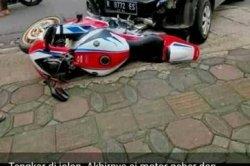 Kronologi Daihatsu Ayla vs Honda CBR1000RR SP, Berawal dari Knalpot dan Cekcok