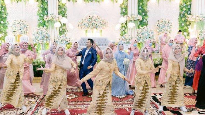 VIRAL Video Menari Flashmob di Pernikahan, Sanggar Tasek Seminai Buat Momen Pengantin Jadi Berkesan