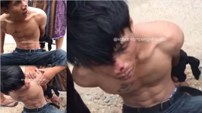 Maling Bersajam di Mendalo Jambi Babak Belur, Gagal Kabur Usai Tertabrak Mobil
