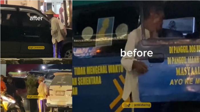 Kakek Turun dari Mobil Ngemis di Sipin Jambi Viral, Warganet: Lebih Berduit dari Pemberi Sedekah