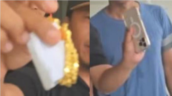 20251115 - Barang bukti buronan kasus pencurian emas Live TikTok diciduk polisi